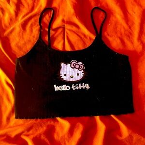 Hello kitty crop top